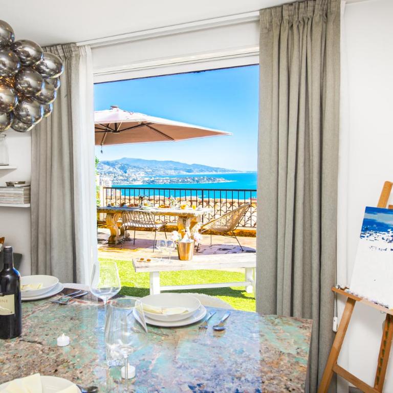 GENTILLEHOMME - Appartement d'exception - vue mer - proche Monaco - Appartement 2 Chambres avec Terrasse et Vue sur la Mer - 5