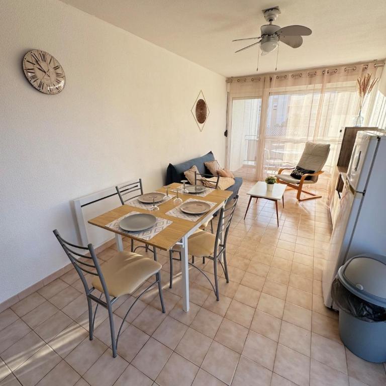 T3 Cabine Lumineux 100m de la Plage Terrasse et Parking - Appartamento con 1 Camera da Letto - 8