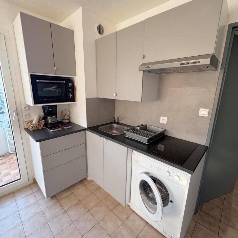 T3 Cabine Lumineux 100m de la Plage Terrasse et Parking - Appartamento con 1 Camera da Letto - 12