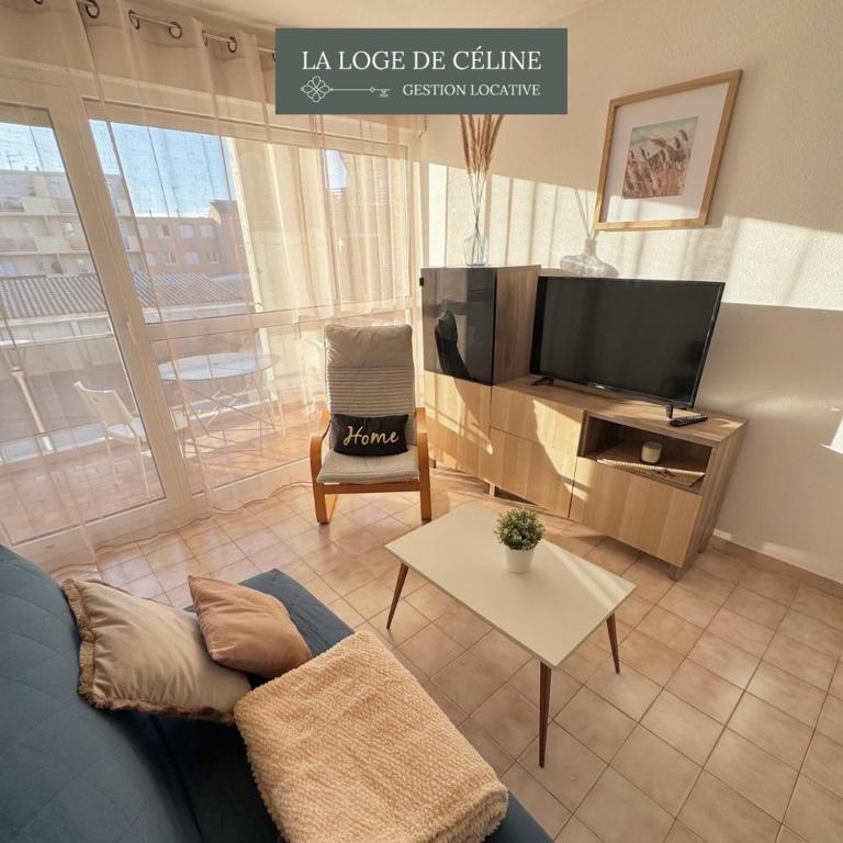 T3 Cabine Lumineux 100m de la Plage Terrasse et Parking - Appartamento con 1 Camera da Letto - 15