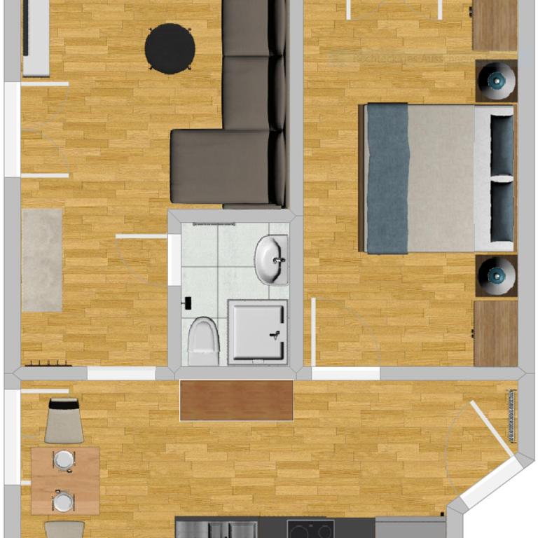 Gästehaus Hillebrand - Apartment mit 1 Schlafzimmer - 7