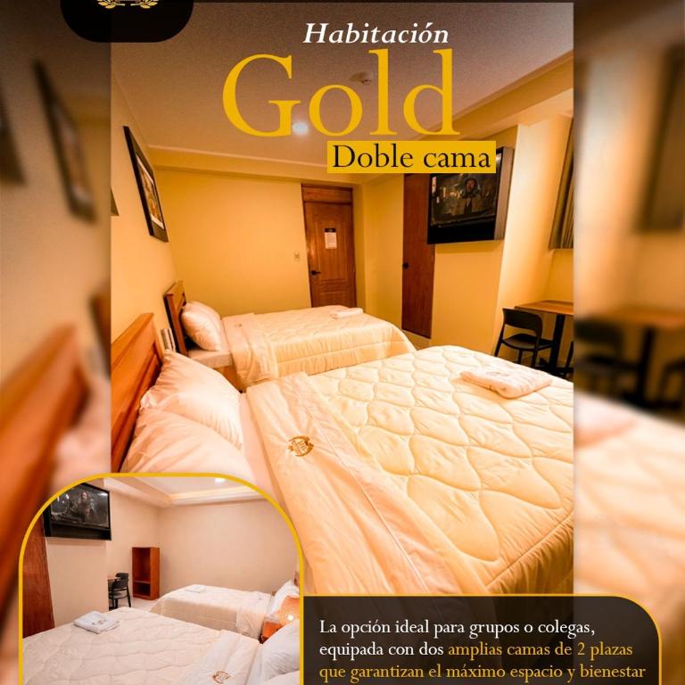 Hotel Golden Lion - Habitación Doble - 2 camas - 1