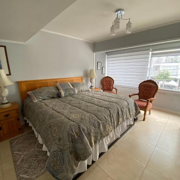 Gran depto en Viña - vista directa Casino y mar! - Apartment with View and Balcony - 10