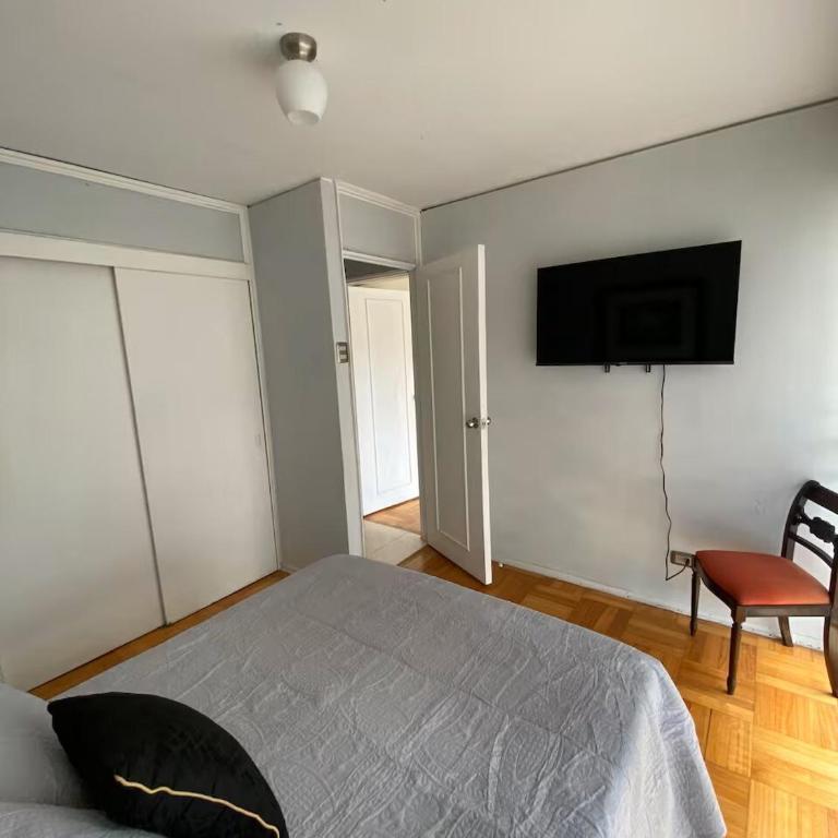 Gran depto en Viña - vista directa Casino y mar! - Apartment with View and Balcony - 15
