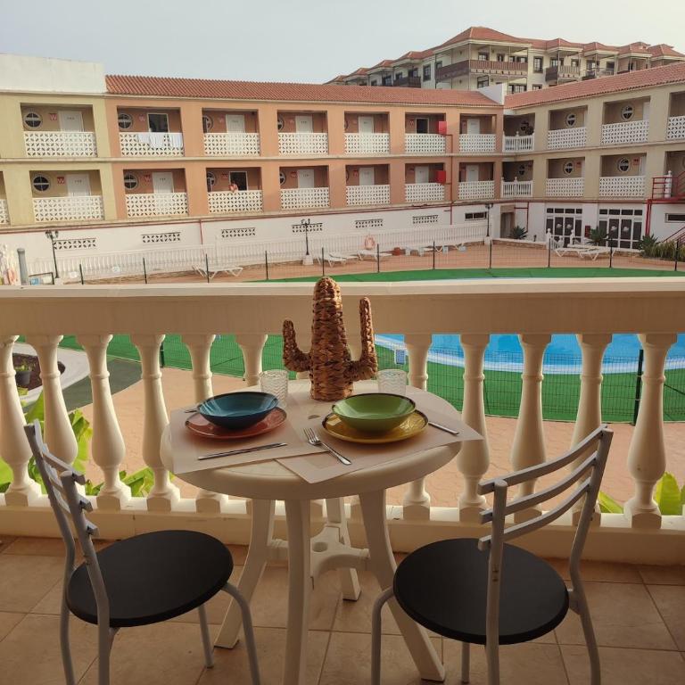 Studio apartment with pool and balcony 5 minutes from the sea! - Apartamento de 1 dormitorio - 10