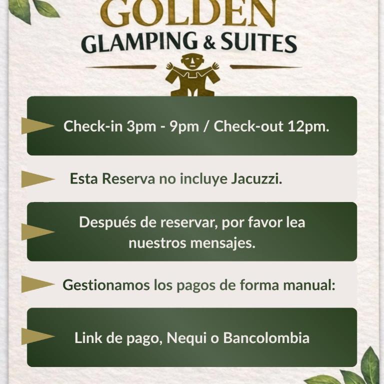 Golden Glamping & Suites - Habitación con cama extragrande. - 13