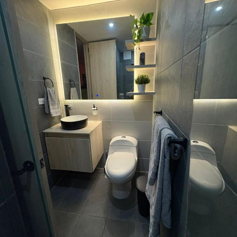 Modern Apartment - Studio with Rooftop in Bogotá - Apartamento de 1 dormitorio - 3