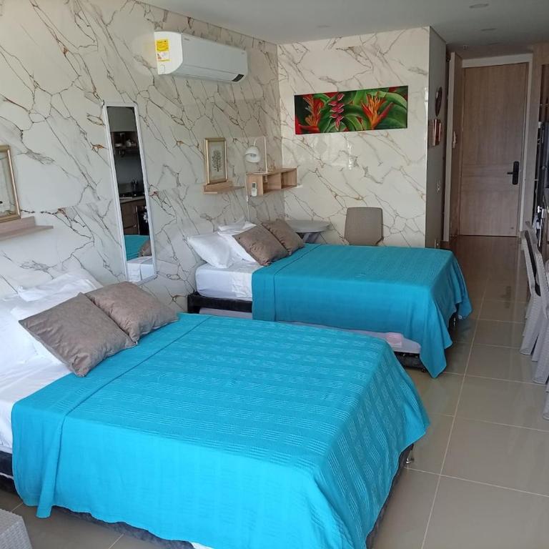 Apartamento en el Rodadero Sur - cerca a la playa - One-Bedroom Apartment - 9