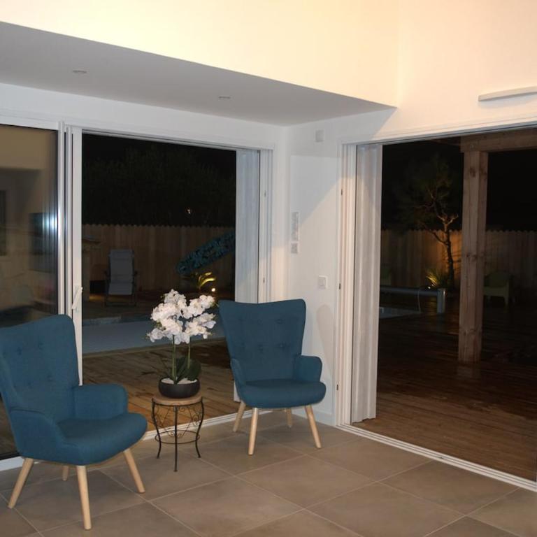Jolie maison neuve avec piscine Lège, Cap Ferret - Maison 4 Chambres - 3