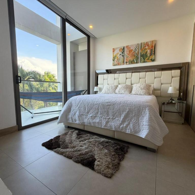 Encantador Espacio con Salida al Mar en Manzanillo - Two-Bedroom Apartment with Resort View - 2