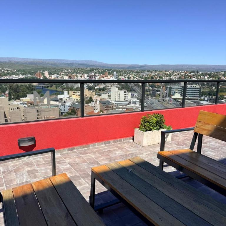 Dpto 4 pers -pileta- cochera- centro Carlos Paz M - Apartamento de 1 dormitorio - 19