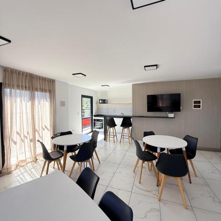 Dpto 4 pers -pileta- cochera- centro Carlos Paz M - Apartamento de 1 dormitorio - 22