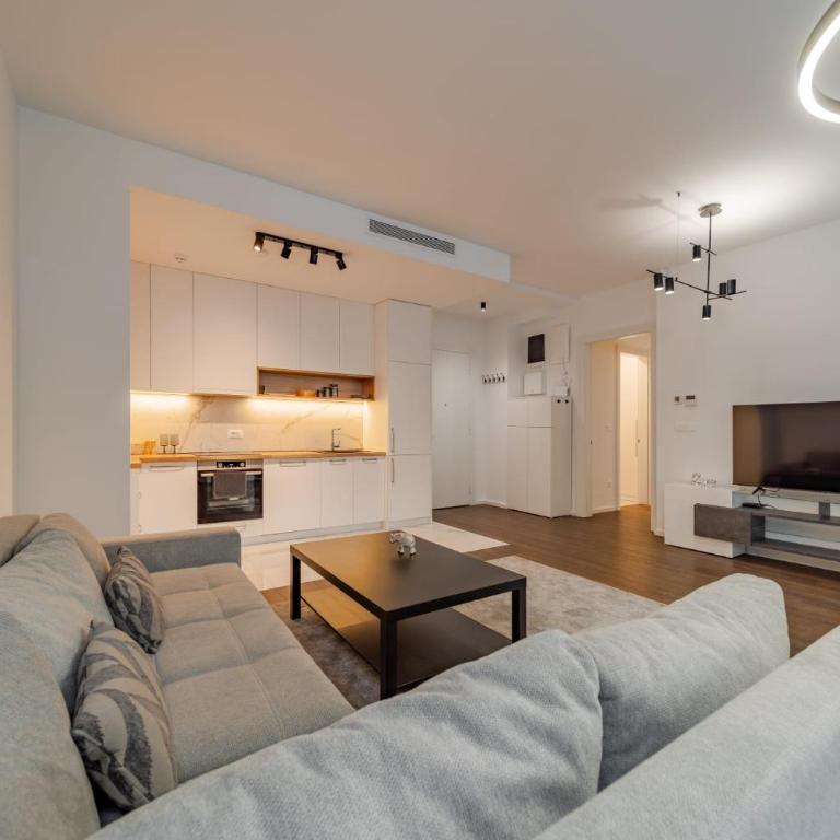 Dedinje Luxury Apartment with Spa & Garage - Apartman sa 2 Spavaće Sobe - 10