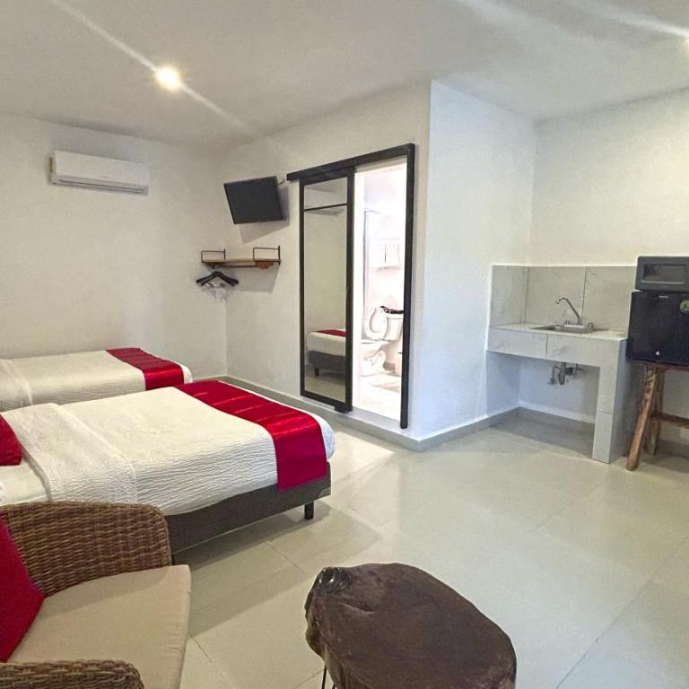 HOTEL SOÍ BACALAR - Habitación Doble - 2 camas - 2