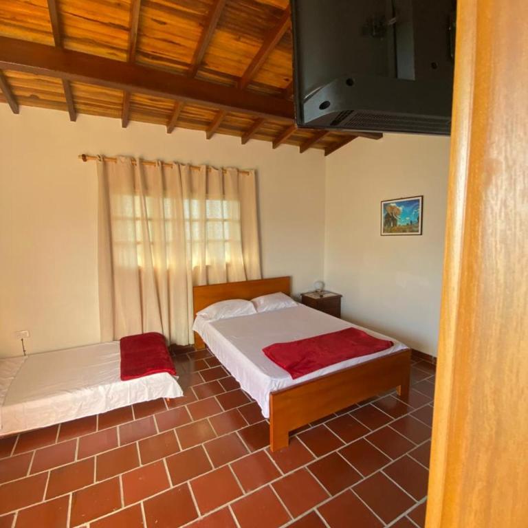 Cabañas El Paraíso - Double Room with Private Bathroom - 90