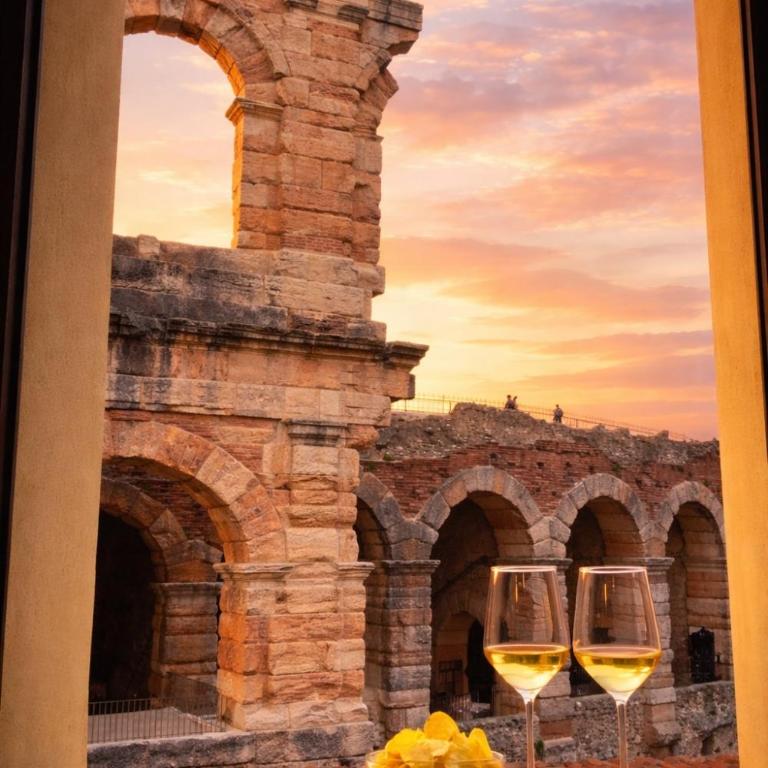 Vista Arena di Verona e Piazza Bra - Appartamento con 1 Camera da Letto - 7