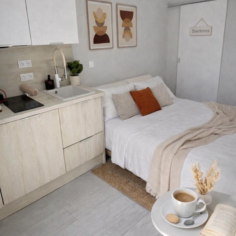 Modern Cozy studio Monaco - walk to Monaco - Appartement 1 Chambre - 3