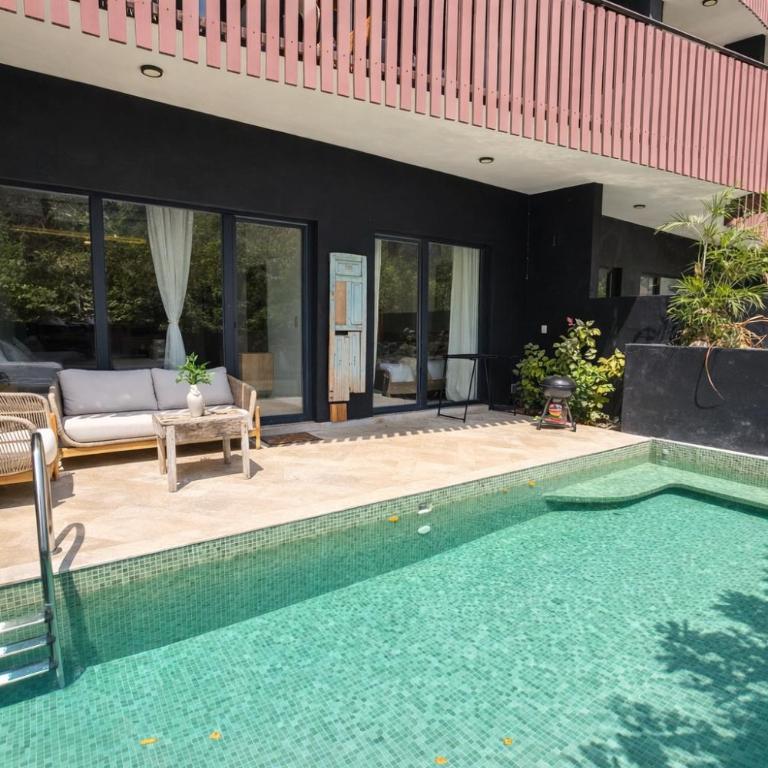 Private Pool with Beach Access and Baby Crib - Tulum Hotel Zone - Apartamento de 2 dormitorios - 1