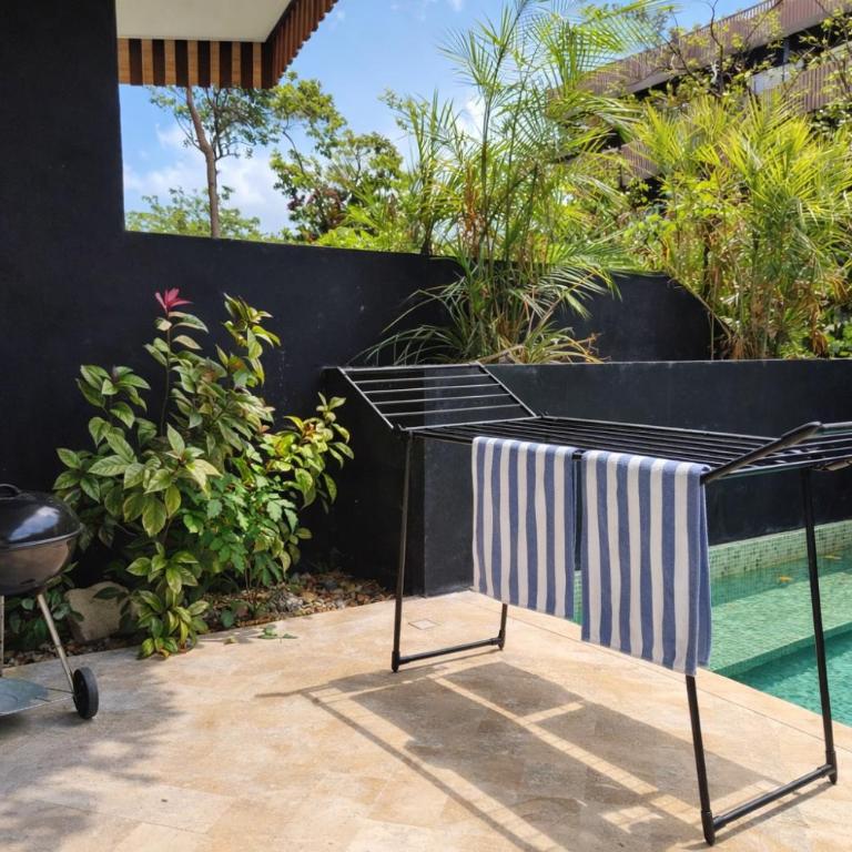 Private Pool with Beach Access and Baby Crib - Tulum Hotel Zone - Apartamento de 2 dormitorios - 4
