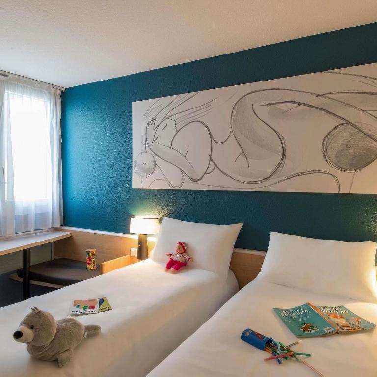 ibis Tours Nord - Chambre Standard avec 2 Lits Simples - 7