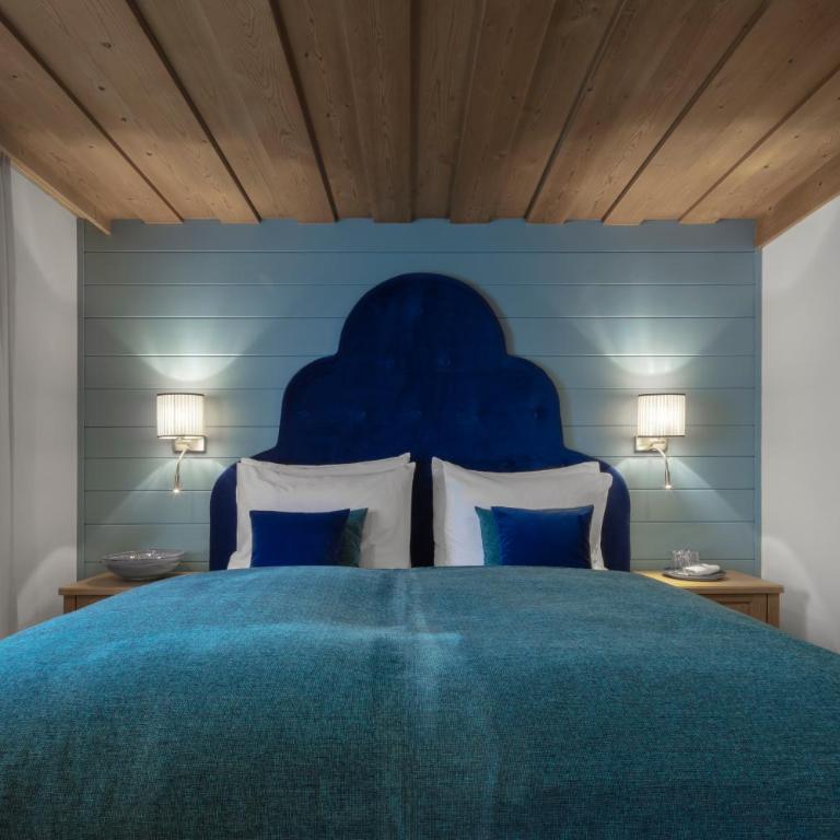Hotel La Perla: The Leading Hotels of the World - Camera Matrimoniale Comfort con Vista Montagna - 1