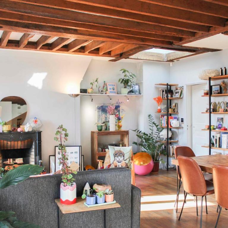 Charming 66 sqm attic flat Paris - Apartamento - 1