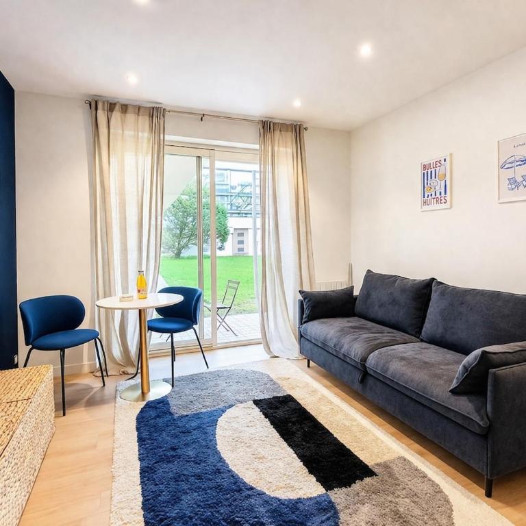 Le Petit Hamou Studio avec jardin à Deauville - Studio avec Vue sur Jardin - 1