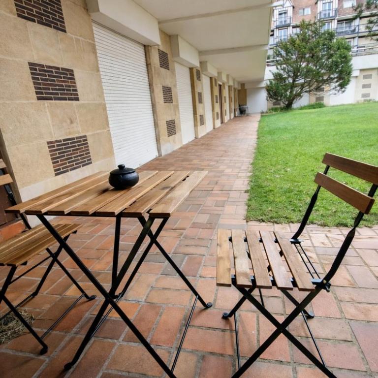 Le Petit Hamou Studio avec jardin à Deauville - Studio avec Vue sur Jardin - 8