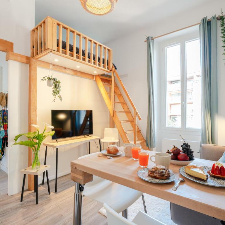Le Garibaldi 2 - OFFRE SPÉCIALE LANCEMENT - Idéal Couple en Quête d'un Pied à Terre Confort - Animaux Acceptés - 5min à pied du Port - CENTRE VILLE - Commerces - Plage 10min en voiture - WIFI HD - One-Bedroom Superior Apartment - 20