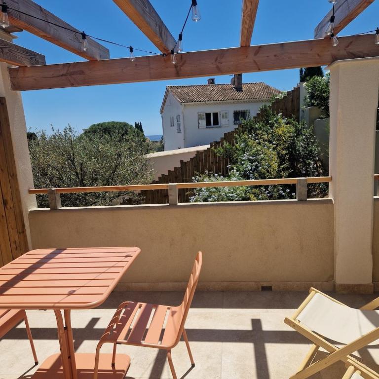 Studio 2 personnes avec terrasse vue mer - Apartment mit 1 Schlafzimmer - 5