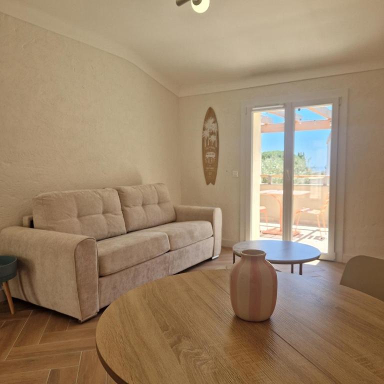 Studio 2 personnes avec terrasse vue mer - Apartment mit 1 Schlafzimmer - 7