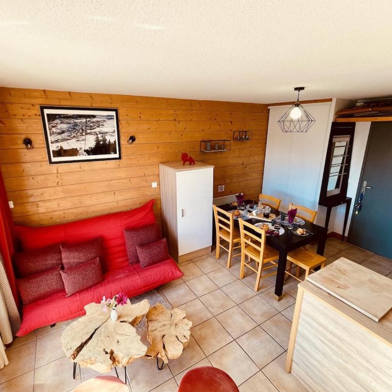 Appt Snowfront Aussois 6 People Le Marmotton - Two-Bedroom Apartment with Mountain View - 19