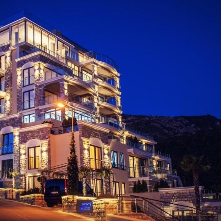 MonteDreams, Sea View apartment, Pool, Gym, SPA - Apartman sa 2 Spavaće Sobe, Balkonom i Pogledom na More - 20