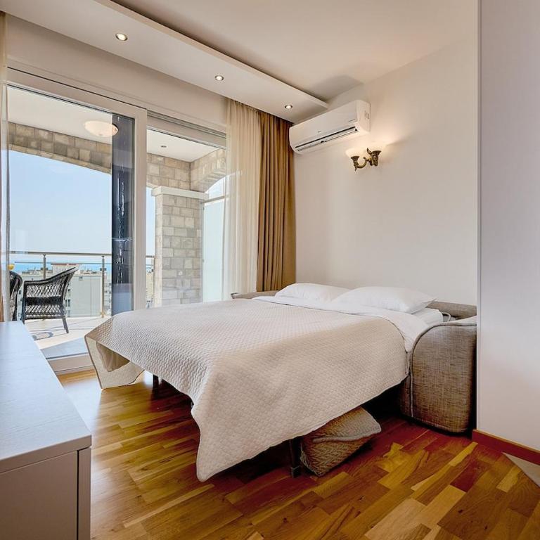 MonteDreams, Sea View apartment, Pool, Gym, SPA - Apartman sa 2 Spavaće Sobe, Balkonom i Pogledom na More - 21