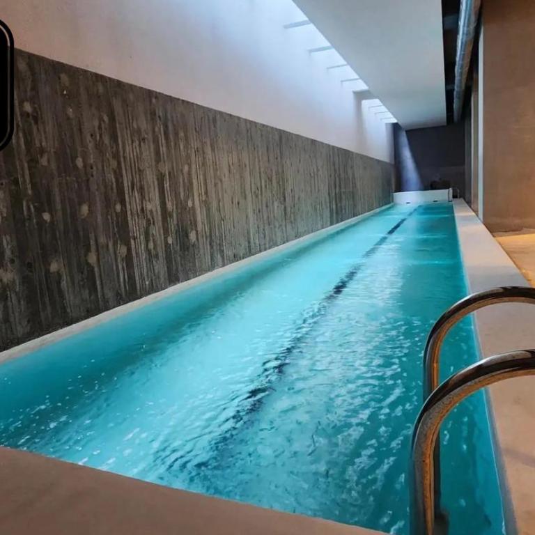 MarDelSuites - Studios Modernos Piso Alto - Vista al Mar, Pileta, Cochera, AC, 2min Playa - Studio with Sea View - 34