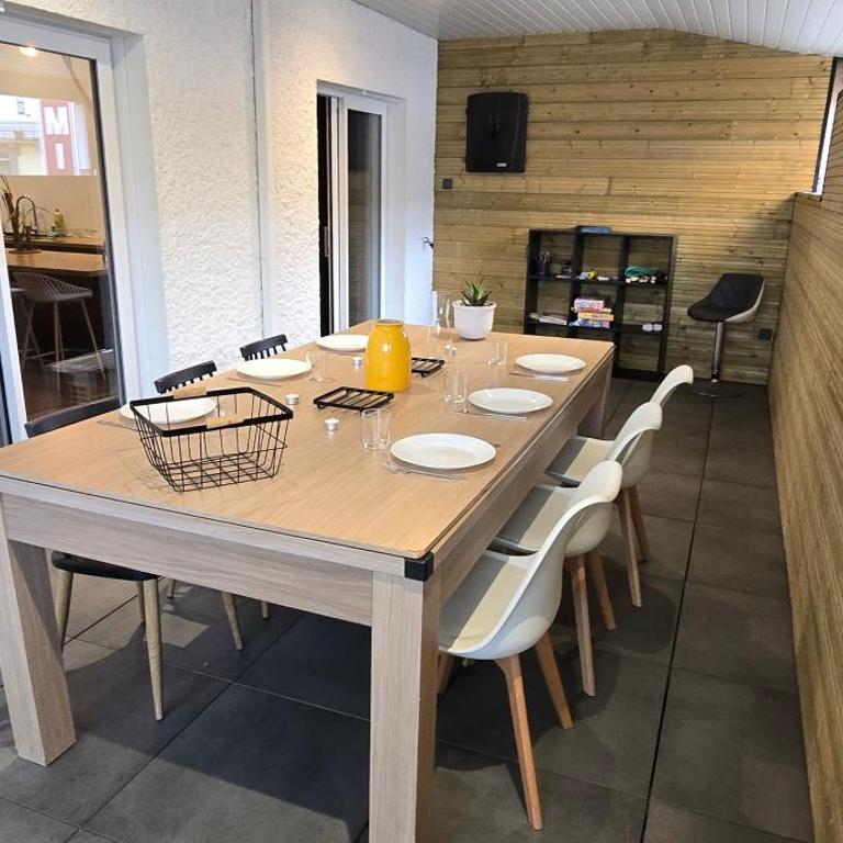 TheSecret 8 couchages, Sanctuaires et gare 5mn Climatisé , salle de sport terasse - Appartement 2 Chambres - 22