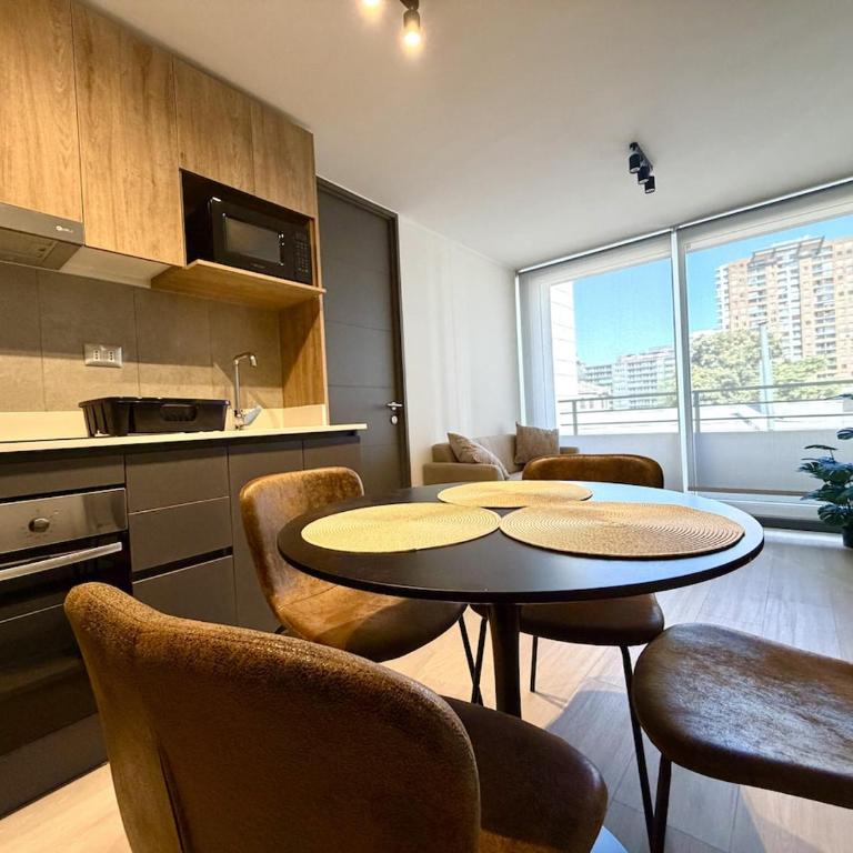 Apartment 316, Downtown Santiago, coworking space, 2 bedrooms, parking - Apartamento de 2 dormitorios - 11