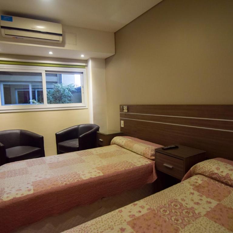 Hotel Veladero - Habitación Doble con baño privado - 2 camas - 3