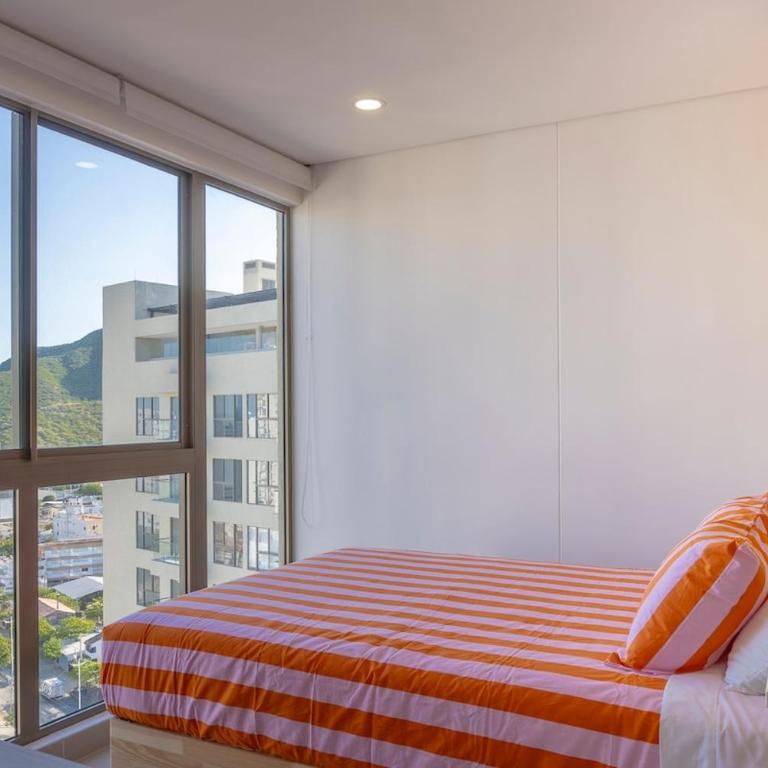 Hermoso y Comodo Apartamento en Playa Salguero, Rodadero - Apartamento con 3 dormitorios - Frente al océano - 36