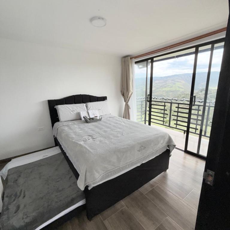 Casa Mirador de la Montaña - Campestre - Villa de Leiva - Moniquira - Habitación Doble con vistas a la montaña - 26
