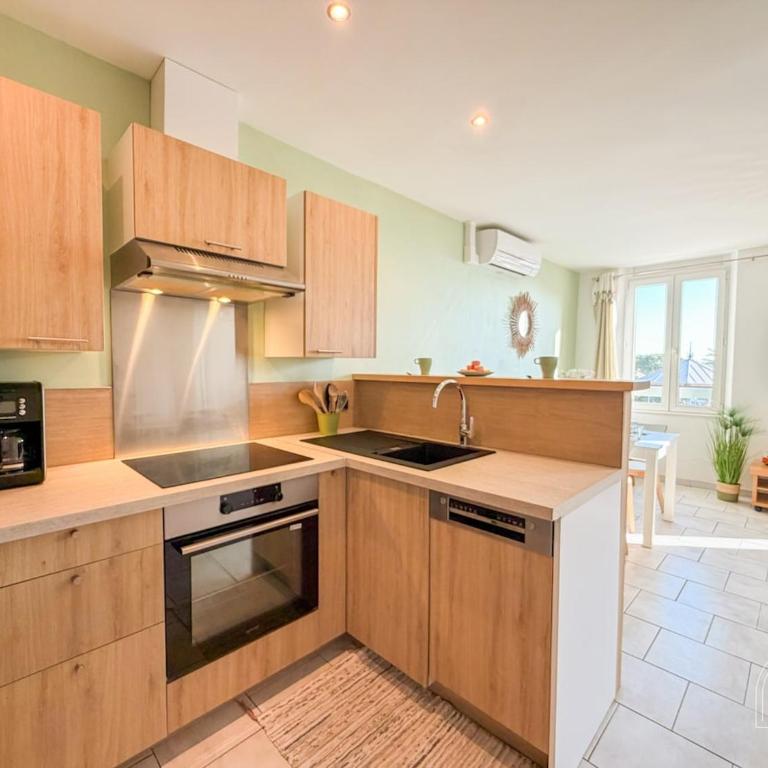 Charmant T2 sur le port de Sanary - vue mer - Apartment mit 1 Schlafzimmer - 11