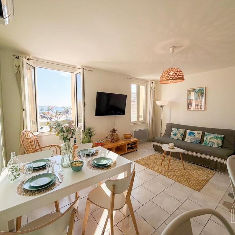 Charmant T2 sur le port de Sanary - vue mer - Apartment mit 1 Schlafzimmer - 17