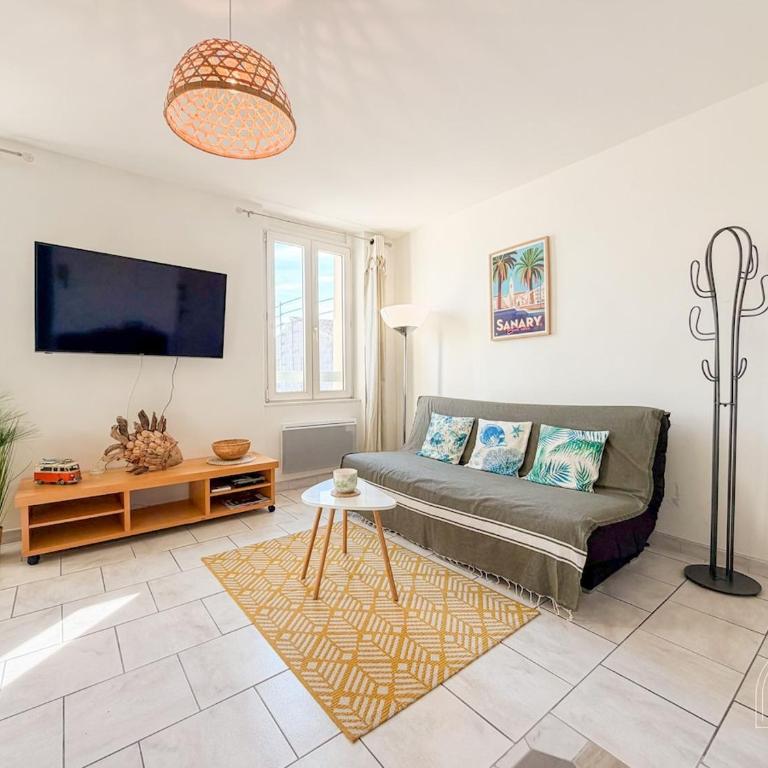 Charmant T2 sur le port de Sanary - vue mer - Apartment mit 1 Schlafzimmer - 31