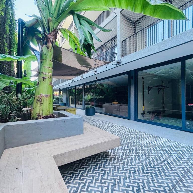 Vista urbana, Wifi, 4 personas, Metro, Santiago - Apartment - 24