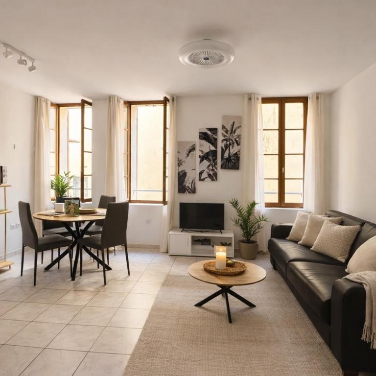 Studio élégant et lumineux 4 personnes Centre La Ciotat - One-Bedroom Apartment - 1