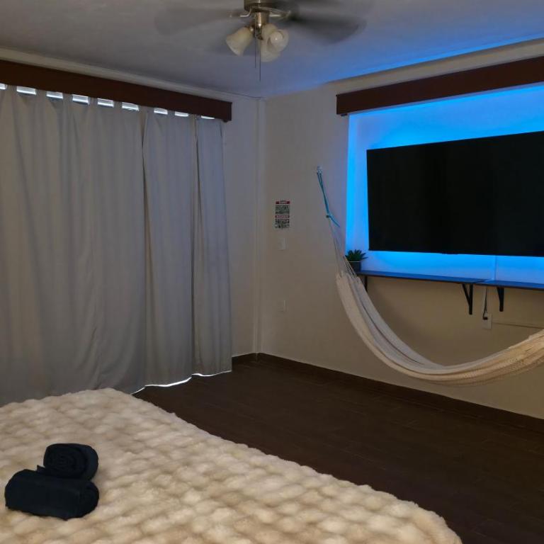 Casita Maya Bacalar - Habitación Doble Deluxe con vistas al lago - 1 o 2 camas - 20