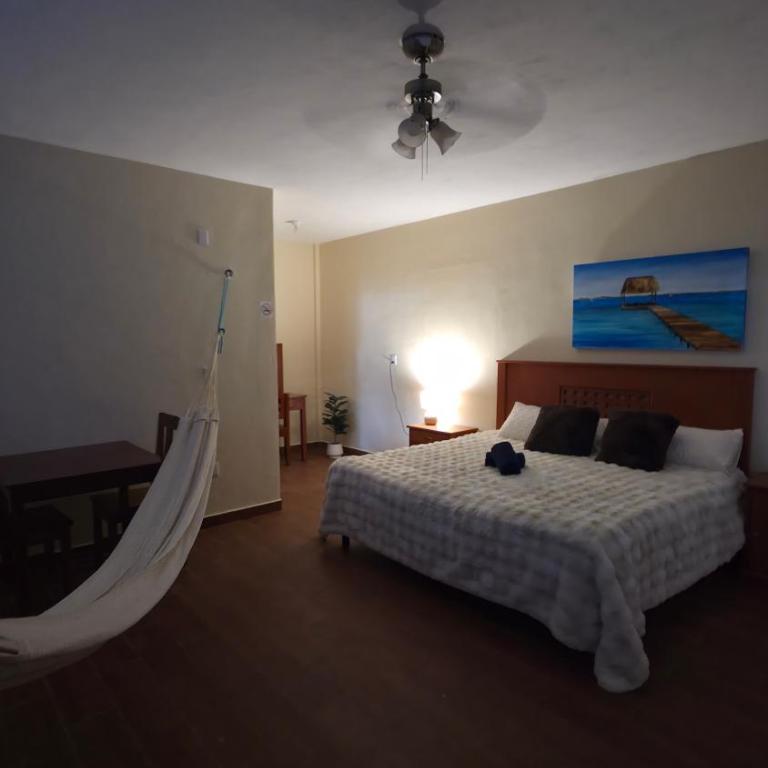 Casita Maya Bacalar - Habitación Doble Deluxe con vistas al lago - 1 o 2 camas - 24