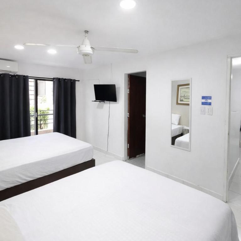 Hotel CasaBlanca ctg - Family Room with Private Bathroom - 4