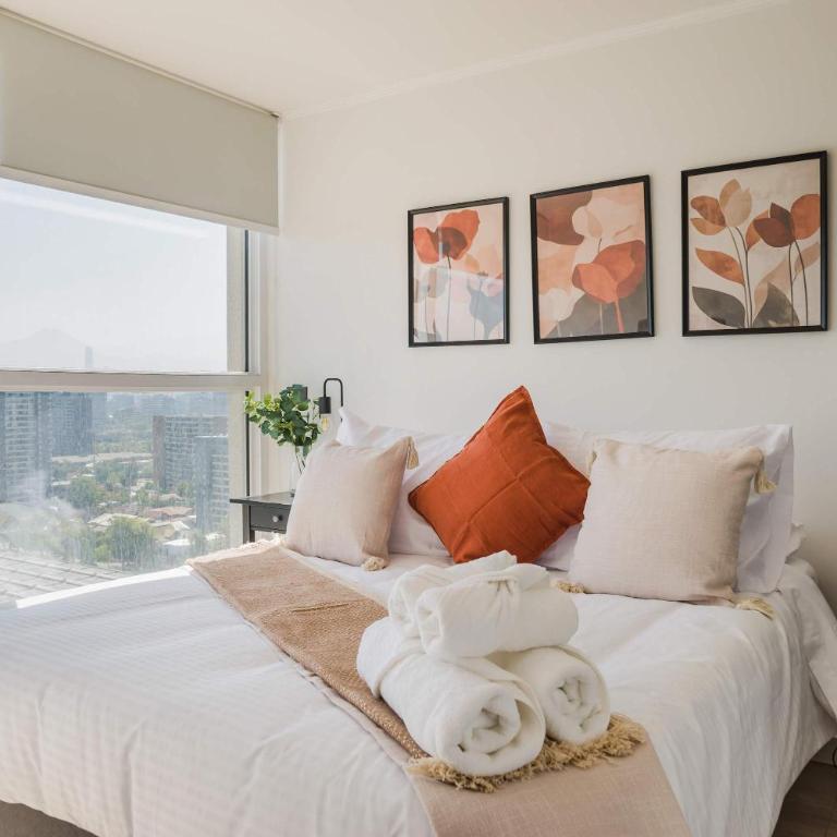 Modern Apartment in Nunoa Terrace and Pool - Apartment - 2