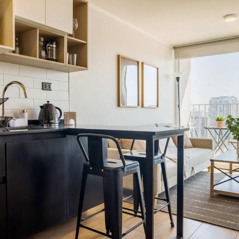 Modern Apartment in Nunoa Terrace and Pool - Apartment - 11